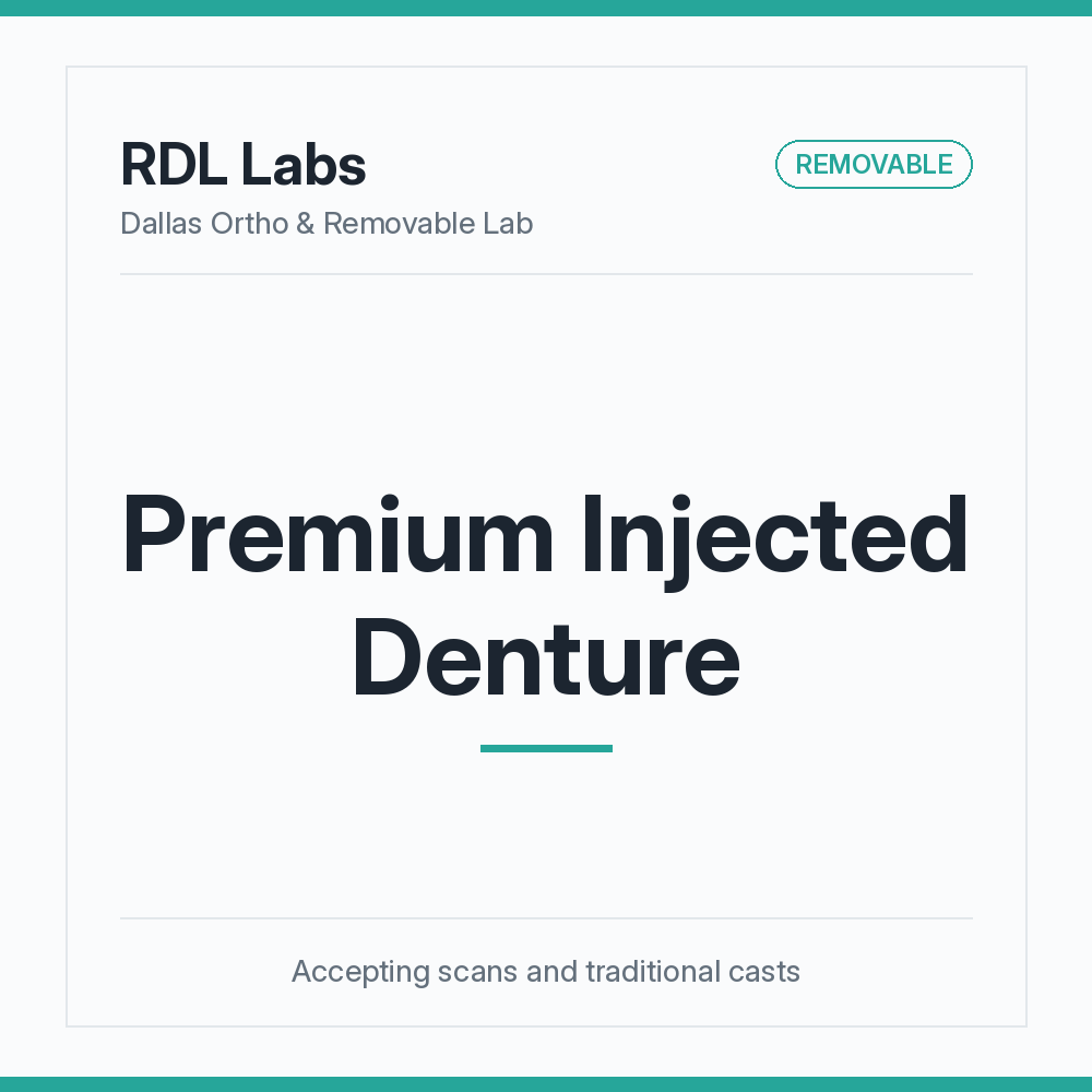Premium Injected Denture