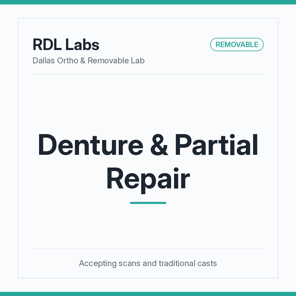 Denture & Partial Repair